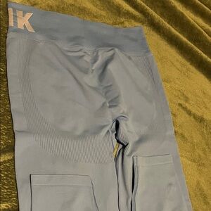 PINK Victoria's Secret women Leggings in Slate Blue/periwinkle large